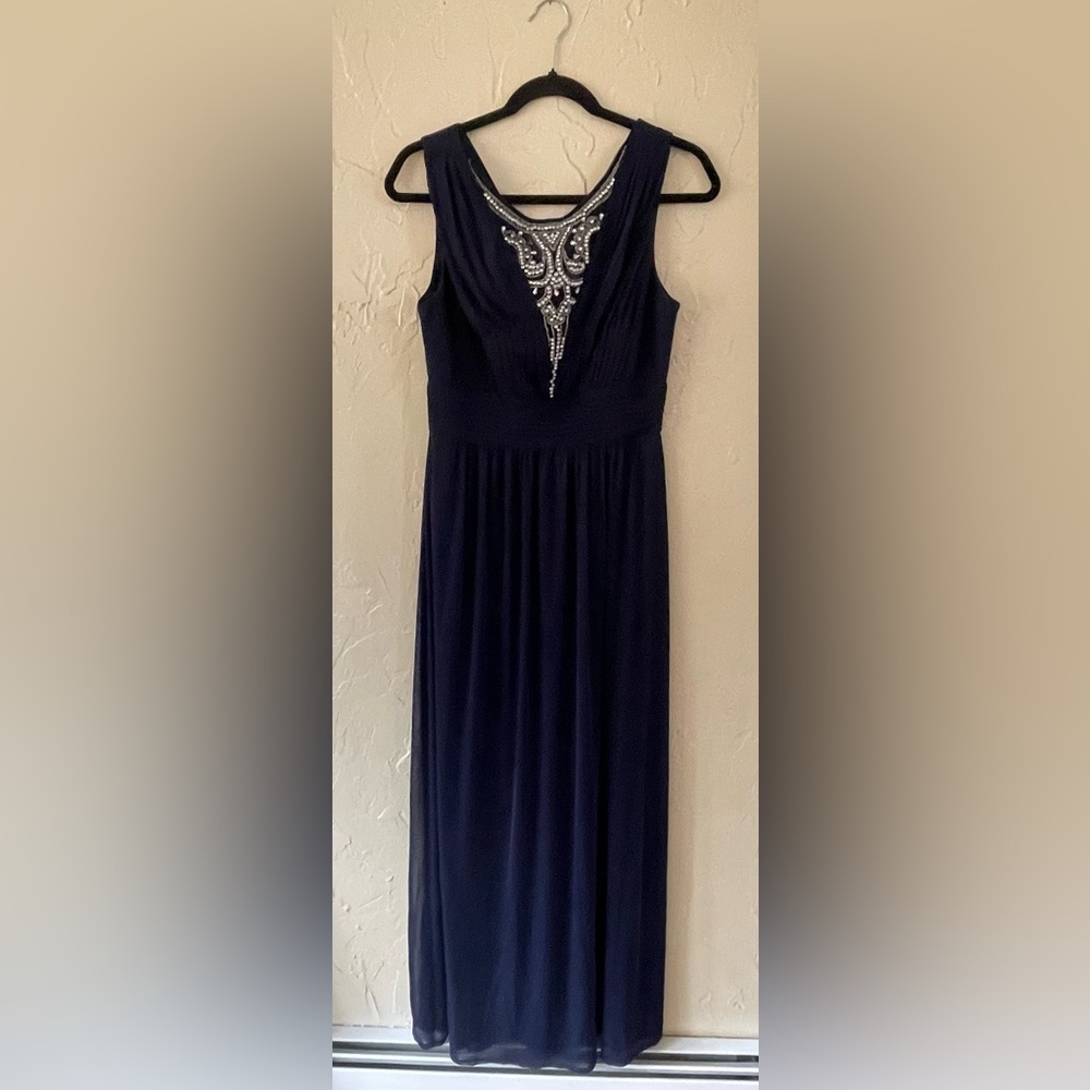 Navy Blue Formal Dress